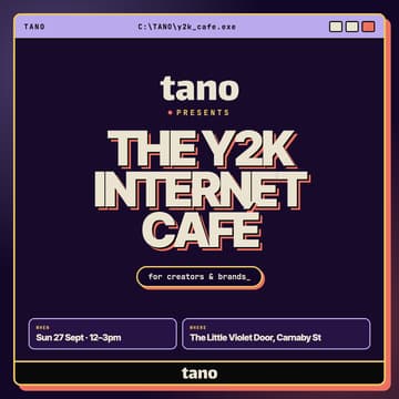 Cover Image for Tano Presents: Y2K internet cafe