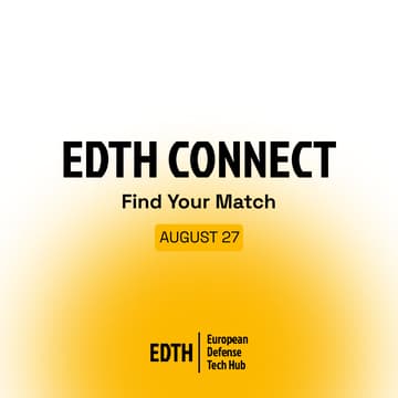 Cover Image for EDTH Connect: Find Your Match
