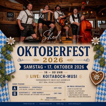 Cover Image for SHED Oktoberfest 2026