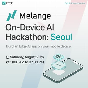 Cover Image for Melange On-Device AI Hackathon: Seoul