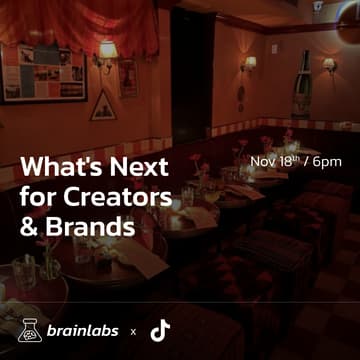 Cover Image for Brainlabs x TikTok: What's Next for Creators & Brands
