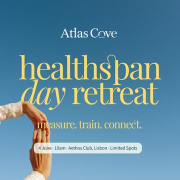 Cover Image for healthspan day retreat - measure, train, connect