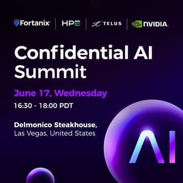 Cover Image for Confidential AI Summit at HPE Discover