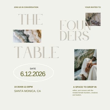 Cover Image for THE FOUNDERS TABLE