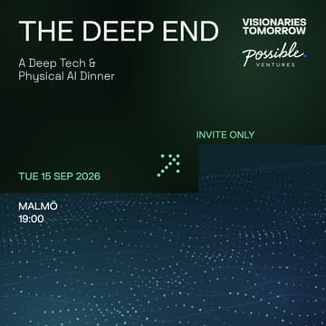 Cover Image for THE DEEP END: A Deep Tech & Physical AI Dinner