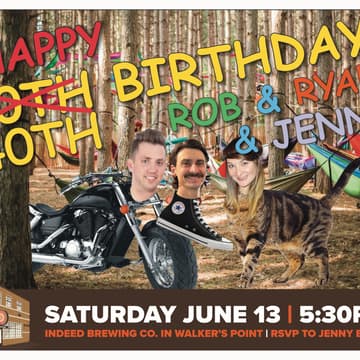Cover Image for Jenny, Rob, Ryan 40th Birthday