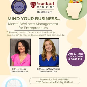 Cover Image for OAACC x Stanford Health Wants You to Mind Your Business