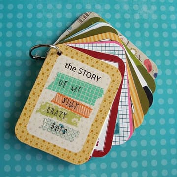 Cover Image for mini card journals