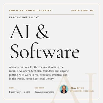 Cover Image for Innovation Friday: AI & Software