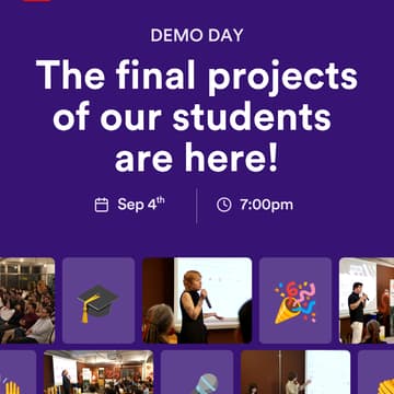 Cover Image for [Demo Day] AI Software, Data Science & Data Analytics bootcamps - Summer 2026