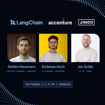 Cover Image for LangChain Meetup: Building Great Agents (Hamburg)
