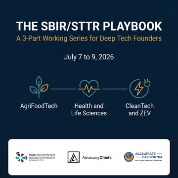 Cover Image for The SBIR/STTR Playbook: A 3-Part Series (Session 1)