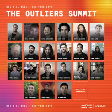 Cover Image for The Outliers Summit (Nov 5 & 6)