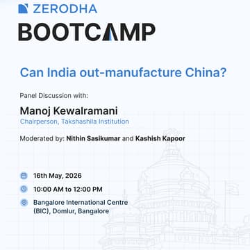 Cover Image for Zerodha Bootcamp - Bangalore Edition