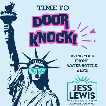 Cover Image for Robbinsdale (New Location) Door Knock with Jess Lewis