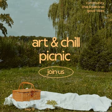 Cover Image for Art & Chill Picnic