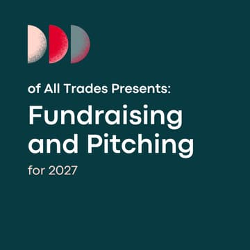 Cover Image for Fundraising and Pitching for 2027