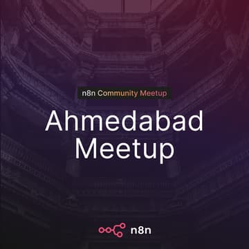 Cover Image for n8n Meetup Ahmedabad