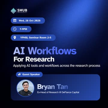 Cover Image for SMUB Road to Researcher Lesson 6