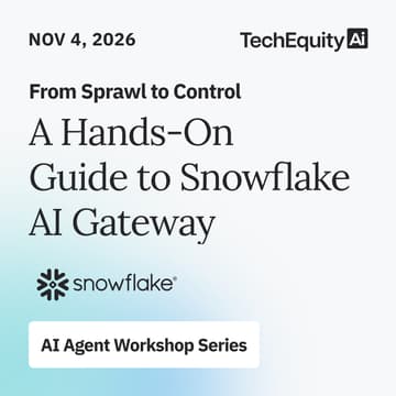 Cover Image for From Sprawl to Control: A Hands-On Guide to Snowflake AI Gateway