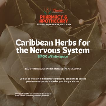 Cover Image for Caribbean Herbs for the Nervous System: BIPOC affinity space