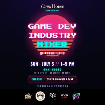 Cover Image for Game Dev Mixer LA @ Anime Expo
