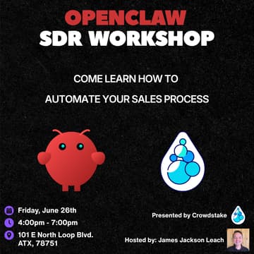 Cover Image for OpenClaw SDR Workshop