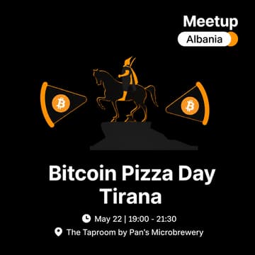 Cover Image for Bitcoin Pizza Day Tirana