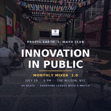 Cover Image for Innovation in Public Launch Mixer · Founders, Investors & Operators