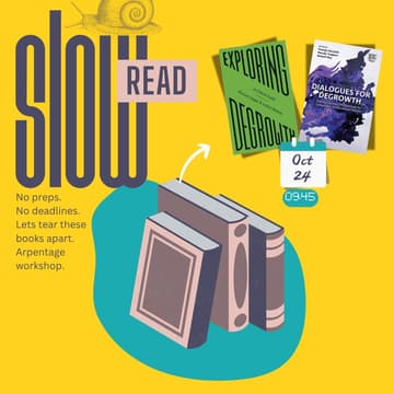 Cover Image for SlowRead: Degrowth x2