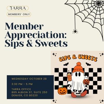 Cover Image for Monthly Member Appreciation: Sips & Sweets
