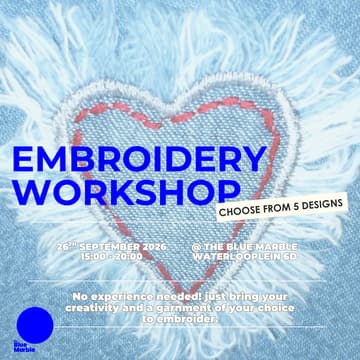 Cover Image for Embroidery Workshop