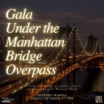 Cover Image for Gala Under the Manhattan Bridge Overpass