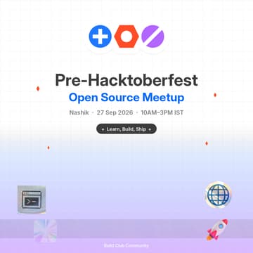 Cover Image for Pre-Hacktoberfest: Open Source Meetup