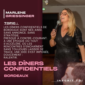 Cover Image for Les Dîners confidentiels à Bordeaux.
