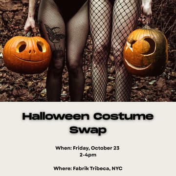 Cover Image for Halloween Costume Swap 🎃