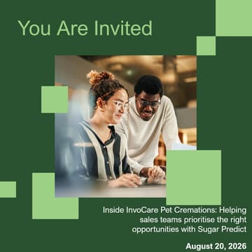 Cover Image for Inside InvoCare Pet Cremations: Helping sales teams prioritise the right opportunities with Sugar Predict