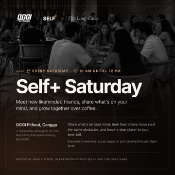 Cover Image for Self+ Saturday
