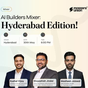 Cover Image for AI Builders Mixer: Hyderabad Edition