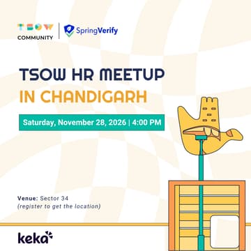 Cover Image for TSOW HR Meetup in Chandigarh