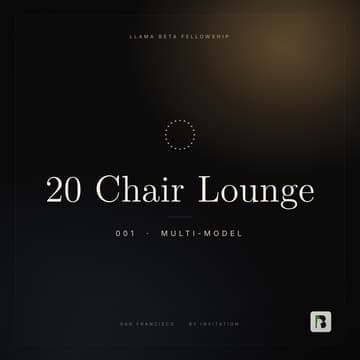 Cover Image for 20 Chair Lounge 001 - Multimodal Model Evaluation - Llama Beta Fellowship
