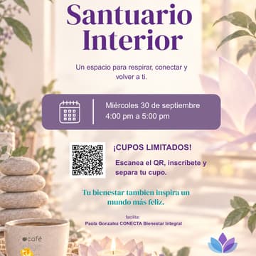 Cover Image for Taller de meditación: SANTUARIO INTERIOR