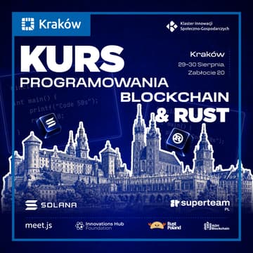 Cover Image for KURS PROGRAMOWANIA BLOCKCHAIN: KRAKÓW