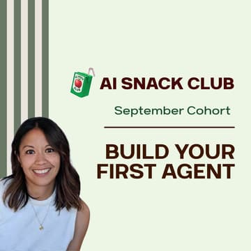 Cover Image for Build Your First Agent (September Cohort)