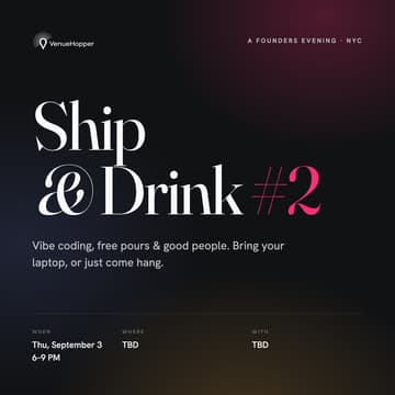 Cover Image for Ship & Drink #2 🥂 💻