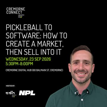 Cover Image for Pickleball to Software: How to Create a Market Then Sell Into It