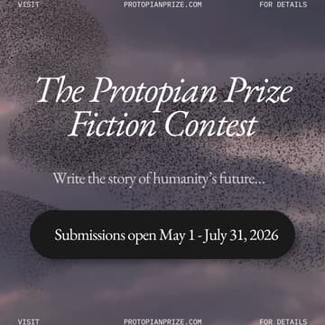 Cover Image for Protopian Prize - Online Winners Celebration! 🎉🎉