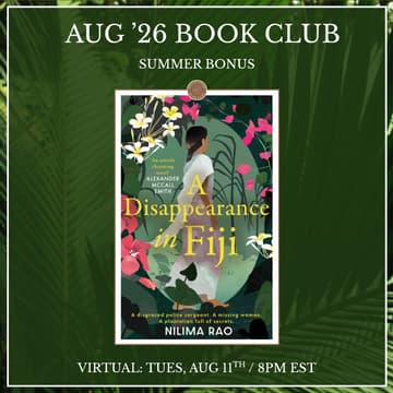 Cover Image for VIRTUAL: 'A Disappearance in Fiji' by Nilima Rao.