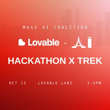 Cover Image for Lovable: Hackathon x Startup Trek