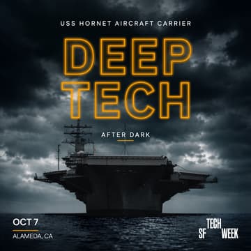 Cover Image for Deep Tech, After Dark @ Aircraft Carrier